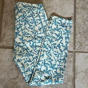 Old Navy Rockstar print jeans
